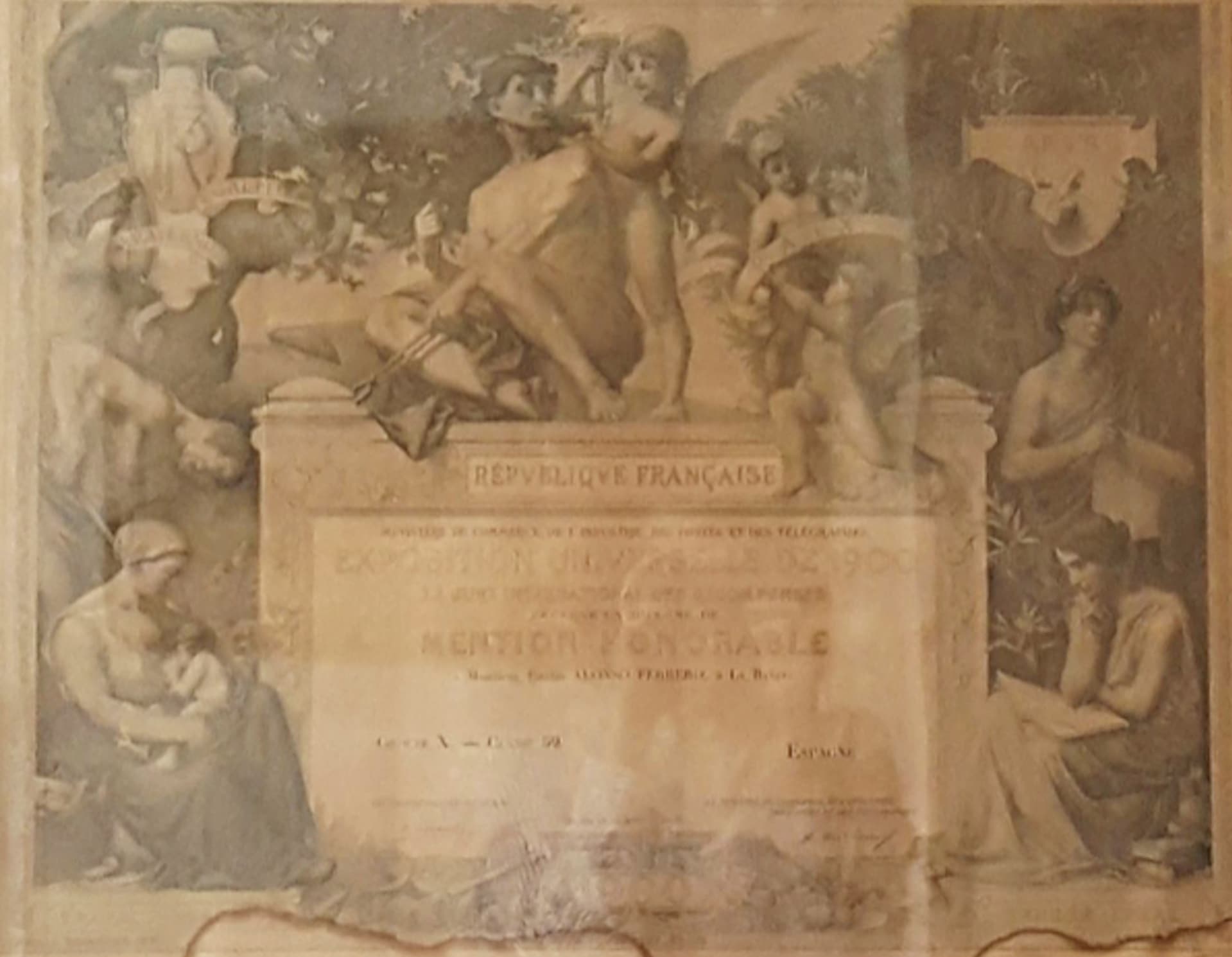 De La Bañeza a la Exposición Universal de Paris en 1900